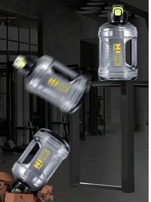 Sports Drinking Bottle, Portable Large Capacity Water Bottle, Hydration Bottle, Stylish Bottle, Leak Proof Water Bottles For Outdoor Sports, Exercise, Fitness, Cycling, Camping, Summer Essentials, Straw Portable Leakproof  Free Bottle