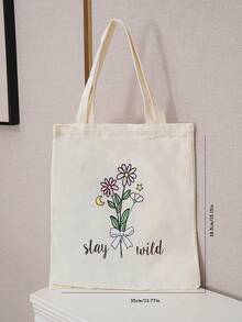 1 قطعة، حقيبة كنفاس كبيرة الحجم وثقيلة الوزن - حقيبة تسوق قابلة لإعادة الاستخدام مقاومة للماء للشاطئ والسوق والنزهة والسفر، حقيبة كتف كنفاس، حقيبة يد مطبوع عليها حرف، حقيبة كاجوال كبيرة السعة قابلة لإعادة الاستخدام، بسيطة وشاملة كلاسيكية