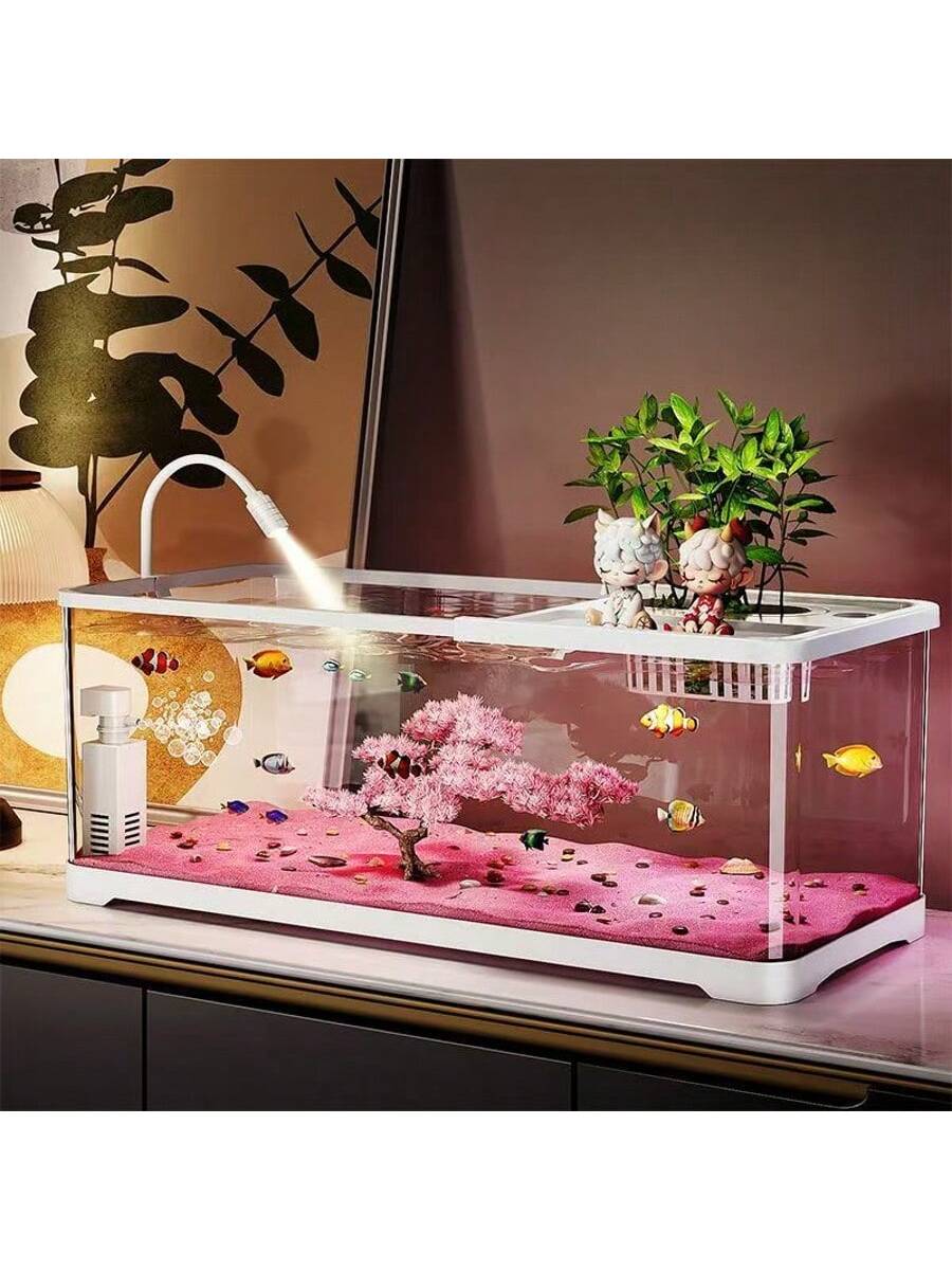 حوض سمك كبير للمناظر الطبيعية، حوض سمك مكتبي منزلي...