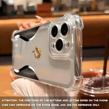 Avanzada Funda de Teléfono Transparente Antigolpes de Cuatro Esquinas, Simétrica y Hermosa, Adecuada para 16, 15, 14 / 16 Plus, 15 Plus, 14 Plus, 13 Pro, 12 Pro, 11 Pro, XR, XS – Regalo Perfecto Adecuado para Todas las Temporadas - Colores mixtos - Ver 6