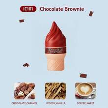 2pcsX100ml/1pcsX100ml Ice Cream Shaped Air Freshener, Flameless Fragrance, Liquid Fragrance, Fragrance Spray, Containing CHOCOLATE, CARAMEL WOODY,VANILLA COFFEE,SWEET,CREAM,IRIS ALMOND,VANILLA,COCONUT,LIME HYDRATING FRUIT,CHERRY,SWEETNESS FRUIT,VANILLA WHITE FLOWER,CITRUS