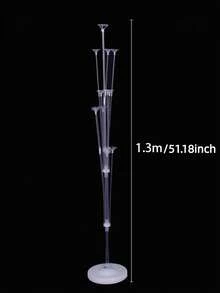 70/100/130/160厘米气球拱门支架套装，包含带自粘底座的桌面气球支架、气球柱支架、气球配件，适用于婚礼、生日装饰、生日派对、周年纪念日（不含气球）