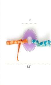 Catstages Dental Strawberry Teether, Soft And Textured Cat Chew Toy, Catnip Oil Coating, Pink - MàuC - Xem 8