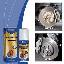 Automotive Brake Cleaner Spray Rust Iron Removes Efficient Degreasing Reduces Friction Brake Noises Extends Brake System Lifespan High-Performance Brake Polishing Refurbish Car Maintenance - trắng - Xem 3