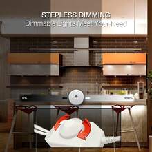 3mm Ultra-Thin COB LED Strip Light With Dimmable Control, USB Dimming, White/Warm White LED Tape, Suitable For Home Cabinet, Kitchen, TV Backlight