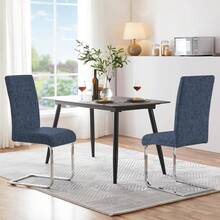 1/2/4/6 buc. huse de scaun elastice imprimate, 160 g/m² îngroșate, potrivite pentru casă, hotel, restaurant, scaun de sufragerie, toate anotimpurile - Multicolor - Vizualizare 12