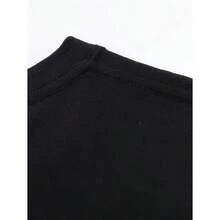 Merle Haggard Butterscotch Telecaster Electric Guitar Comfortable Cotton Mens Round Neck Short Sleeves T-Shirt, 180g, Guitar, CottonPattern Print Cotton Crew Neck T-Shirt Gift - 黑色 - 查看 3