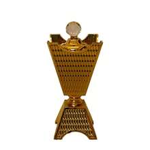 Golden Hollowed Incense Burner Creative Beautiful Desktop Decoration Incense Burner Luxurious Holiday Gift - 金色 - 查看 1