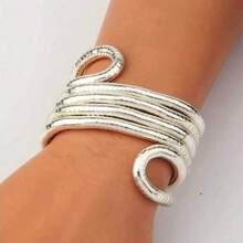 Vòng cổ rắn uốn cong GL Vòng cổ vàng bạc uốn cong Vòng tay linh hoạt Vòng cổ rắn xoắn cho nữ bé gái - Nhiều màu - Xem 6