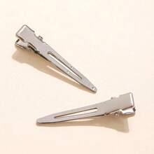 10/20/30/50个装专业沙龙级女士发夹，5.5厘米卷发金属发夹，蓬松发根夹，DIY工具，发饰，发夹，发卡，发夹，发卡，发饰，女士，秋季，旅行，美发工具，女士配饰，美发产品，秋季，发饰，女士发饰，旅行，发饰，女士配饰，发饰，女士发饰，美发工具，美发产品，用品，美容配饰，礼物，旅行，女士礼物，美发产品，情人节发饰优雅爪夹 - 銀色 - 查看 6