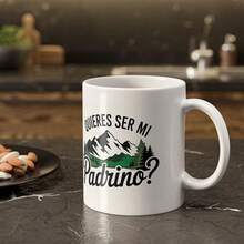Taza de Cerámica 11 oz con Diseño de Corazones, Flores y Besos, Mensaje de Amor para Parejas o Amigos, Regalo Original para San Valentín, Aniversarios o Cumpleaños Esposa Novia - Padrino - Ver 7