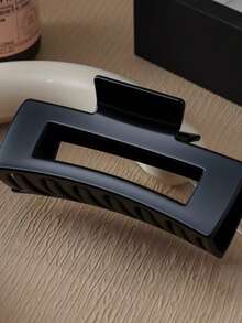 1 Stück/6 Stücke einfarbige, weiche Silikon Haarkralle, weicher Aufprallschutz für den Hinterkopf, langanhaltend Clip mit Premium-Gefühl, weiche Silikon Haarspange geeignet für alle Jahreszeiten, Damen