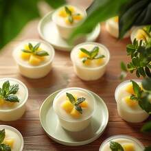 25pcs Reusable Cake Cups With Lids, Durable Non-Breakable Yogurt, Coconut Milk, Pudding, Oatmeal Cups, Transparent Dessert Cups For Cakes, Mousses, Cupcakes, Ice Cream - Transparent - View 3