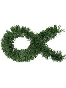 1卷圣诞毛条人造圣诞花环绿色藤条婚礼派对装饰圣诞装饰家居圣诞礼物圣诞装饰 - 彩色 - 查看 4