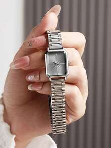 1pc Vintage Elegant Fashion Minimalist Luxury Women Quartz Watch, Suitable For Halloween, Birthday, Thanksgiving Gifiday & Year-End Promotion