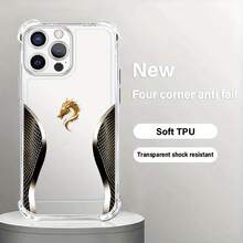 Avanzada Funda de Teléfono Transparente Antigolpes de Cuatro Esquinas, Simétrica y Hermosa, Adecuada para 16, 15, 14 / 16 Plus, 15 Plus, 14 Plus, 13 Pro, 12 Pro, 11 Pro, XR, XS – Regalo Perfecto Adecuado para Todas las Temporadas - Colores mixtos - Ver 2