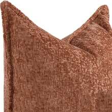 1pc (Without Pillow Insert) Textured Boucle Throw Pillow Covers Accent Solid Pillow Cases Cozy Soft Decorative Couch Cushion Case For Chair Sofa Bedroom Living Room Home Decor, Orange Rust Red - Orange - View 4