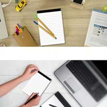 MuiAng 12 Pack Note Pads Refills 4 X 6 Inch Memo Pads Writing Pads, White Small Notepads Scratch Pads Mini Notepad With 30 Sheets Lined Paper In Each Pad - ColorC - View 7