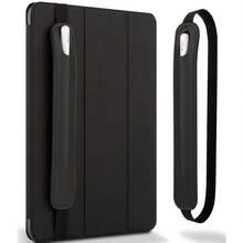 Estuche compatible con Apple Pencil (1.ª y 2.ª generación) Funda de lápiz Funda de lápiz Accesorios de cuero PU Banda elástica para todas las tabletas, incluido el iPad Pro 12.9 11 pulgadas Air 4.ª generación - Rosa - Multicolor - Ver 9