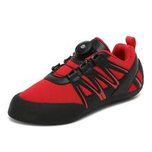 女士户外登山鞋 - 黑紅 - 查看 16