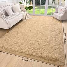 1pc, Soft Area Rugs For Bedroom Fluffy, Non-Slip Fuzzy Shag Plush Soft Shaggy Bedside Rug, Tie-Dyed Living Room Carpet For Girls Kids Baby Teen Dorm Home Decor, Bedroom Living Room Nursery Room Rug, Easy-Care Home Accent