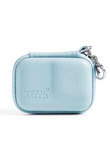 EVA Leather Earphone Case, Data Cable, Charger, USB Drive, U Shield Hard Shell Protective Storage Box, Shock-Proof And Pressure-Resistant. PU Leather Candy Color Scratch-Resistant Portable Printer Storage Box. Small Camera Protective Case. Travel Essentials Charger Case Digital Camera Accessories Cable Organizer Electronic Organizer Storage Bag Waterproof For Travel For Tech For Women For Men - Blue - View 8