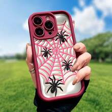 was kostet ein Handyhülle mit Spinnenmuster TPU-Material erhältlich in verschiedenen Farben vollschutz dekoriert mit schwarzem und pinkem Design geeignet für iPhoneX/XS iPhone14/iPhone14Plus/iPhone14pro/iPhone14promax iPhone15/iPhone15Plus/iPhone15pro/iPhone15promax iPhone16/iPhone16plus/iPhone16ro/iPhone16promax und andere Modelle geeignet für SAMSUNG s22/s22plus/s22ultra SAMSUNG S23/s23plus/s23ultru SAMSUNG s24/s24FE/S24Plus SAMSUNG S25/S25PLUS/S25ultru schockschutz perfekt für Familie und Freunde es ist ein tolles Geschenk für alle Arten von Feiertagen geeignet für alle Gelegenheiten