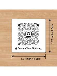 96 de autocolante personalizate cu coduri QR PET albe, imprimate personalizat, pătrate de 4,4 cm, cu spate adeziv, pentru logo-uri de afaceri, text personalizat, link-uri de social media, etichete de produse, rechizite școlare, pentru întoarcerea la școală - Autoadeziv - Vizualizare 16