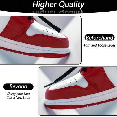 Puntas transparentes de cordones encogibles por calor - Endurecimiento rápido, adecuado para reparación con llama o encendedor, corte, manualidades - Compatible con la mayoría de cordones, botas, cuerdas - Acabado , cordones de zapatos deportivos, procesamiento de cuerdas, herramienta multiusos de endurecimiento rápido