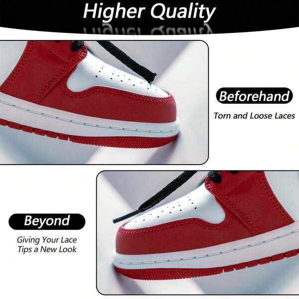 Puntas de cordones de zapatos transparentes termorretráctiles - Endurecimiento rápido, adecuado para reparación con llama o encendedor, corte, manualidades - Compatible con la mayoría de cordones, botas, cuerdas - Acabado , cordones de zapatos deportivos, procesamiento de cuerdas, herramienta multiusos de endurecimiento rápido