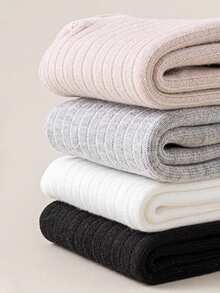 1 Pair Girls' Tights , Suitable For Outer Wear Thickened For Autumn & Winter, Baby Toddler Leggings Warm And Comfortable