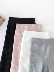 1 Pair Girls' Tights , Suitable For Outer Wear Thickened For Autumn & Winter, Baby Toddler Leggings Warm And Comfortable