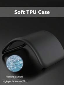 1 件黑色防震手机壳，适用于三星系列，三星手机黑色防震手机壳。手机壳、手机保护套、手机壳、手机套、防震手机壳、黑色手机壳、简约手机壳、纯色手机壳、黑色手机壳、TPU 防震手机壳（军用级防震） - 黑色 - 查看 3