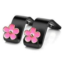 2pcs Chrysanthemum Hooks For Car Seats, Hooks For Car Rear Seat Storage And Organization, Practical Products For Car Parts Storage, Hooks