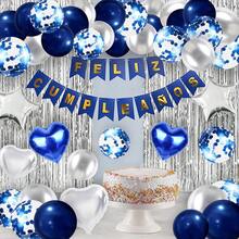 Azul y Plateado