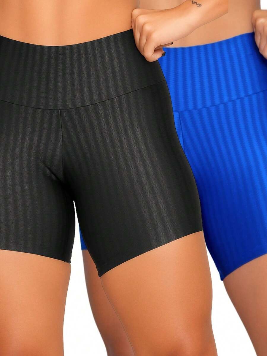 Women's 3D Basic Spring Summer Gym Shorts Kit - SO+ROYAL - View 1