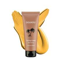 DOU KOU 2PC Body Shimmer Oil, Glow Liquid Illuminator Pure Gold, Tanner Cream, Tanning Lotion,  For A Sun-Kissed Glow, Bronzer To Get Dark Fast For Tattoo, Outdoor Tanning Lotion, Airplane Travel Essentials, Travel Size Toiletries