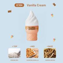 2pcsX100ml/1pcsX100ml Ice Cream Shaped Air Freshener, Flameless Fragrance, Liquid Fragrance, Fragrance Spray, Containing CHOCOLATE, CARAMEL WOODY,VANILLA COFFEE,SWEET,CREAM,IRIS ALMOND,VANILLA,COCONUT,LIME HYDRATING FRUIT,CHERRY,SWEETNESS FRUIT,VANILLA WHITE FLOWER,CITRUS