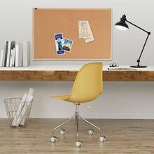 24英寸×16英寸/16英寸×12英寸/12英寸×8英寸多功能橡木色软木板，壁挂式公告板、钉板、照片墙、企业文化展示板、计划板、装饰墙、每日提醒板，新学年伊始学校和宿舍必备 - 棕色 - 查看 12