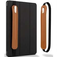 Estuche compatible con Apple Pencil (1.ª y 2.ª generación) Funda de lápiz Funda de lápiz Accesorios de cuero PU Banda elástica para todas las tabletas, incluido el iPad Pro 12.9 11 pulgadas Air 4.ª generación - Rosa - Multicolor - Ver 10
