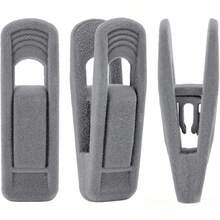 40/20/10/2 Stücke Samt Kleiderbügel Clips, starke Samt Kleiderbügel Clips für Samt Kleiderbügel, Hose Rock Bügel Samt Clips passend für Samt Kleiderbügel