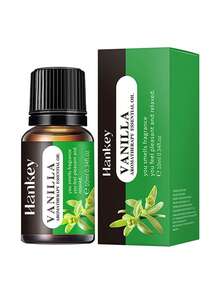 1瓶10毫升水溶性香薰精油补充装，包含薰衣草、百合、香草、玫瑰等10余种香型，有助于放松睡眠、清新空气，适用于加湿器，情人节、婚礼用品。