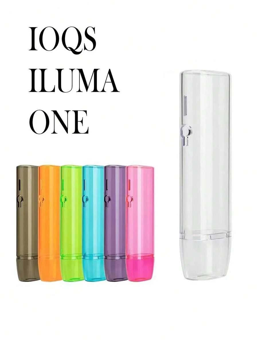 1 pieza Nuevo estuche de protección transparente para IQOS Iluma One - Adecuado para la caja del cigarrillo electrónico IQOS - Aplicable a los accesorios de Iluma One - Perfecto para regalar a amigos o parejas - Multicolor - Ver 1