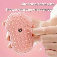 Cepillo Para Perro, Vantisan Cepillo Para Gato con vapor, Recargable Steamy Brush Dog, Cepillo Deslanador eléctrico para perro, cepillo para gato con vapor para depilación, masaje, peinado de mascotas - Rosa - Ver 9