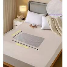 可洗失禁垫，适用于老年人和宠物的防漏床垫，多种尺寸和颜色，无纺布，非常适合月经和家庭使用 - 彩色 - 查看 4