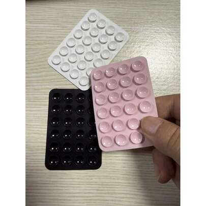 1PC Silicone Suction Phone Case Mount,Phone Suction Grip,Octobuddy,Sticky Phone Grip, Adhesive Phone Stand Sticky For Cell Phone,Octobuddy,Phone Accessories,Phone Holder