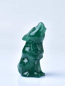 精美天然水晶雕刻狼，独特设计，疗愈水晶，蕴含能量的宝石，能量疗愈冥想石，家居装饰及礼品，便携易带，亦可作为节日礼物，来自 CUPIDCRYSTAL 品牌 - 6cm狼 - 查看 16