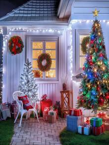 1pc Outdoor Solar String Lights - 20/50/100 LED Bulbs, 8 Lighting Modes, IP65 Waterproof, Suitable For Yard, Fence, Balcony, Party, Christmas Tree, Wedding, Garden Decor - Solar Led String Light - View 7