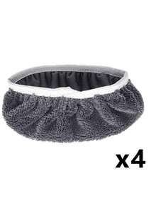 Paños de microfibra universales para limpiador de vapor de mano, almohadillas para mopa de vapor lavables, accesorios para limpiador de vapor, accesorios para vaporizador