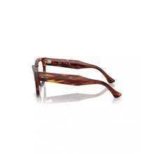 Ray-Ban Unisex Mega Hawkeye Optics Eyeglasses, RB0298V |  | Women Eyewear Frames - Striped Havana - View 5
